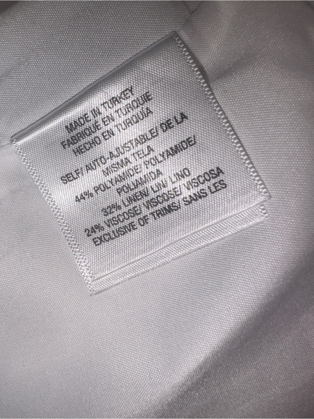 NEW Favorite Daughter The MORGAN ivory linen blend mini dress sz 4 - Picture 10 of 11